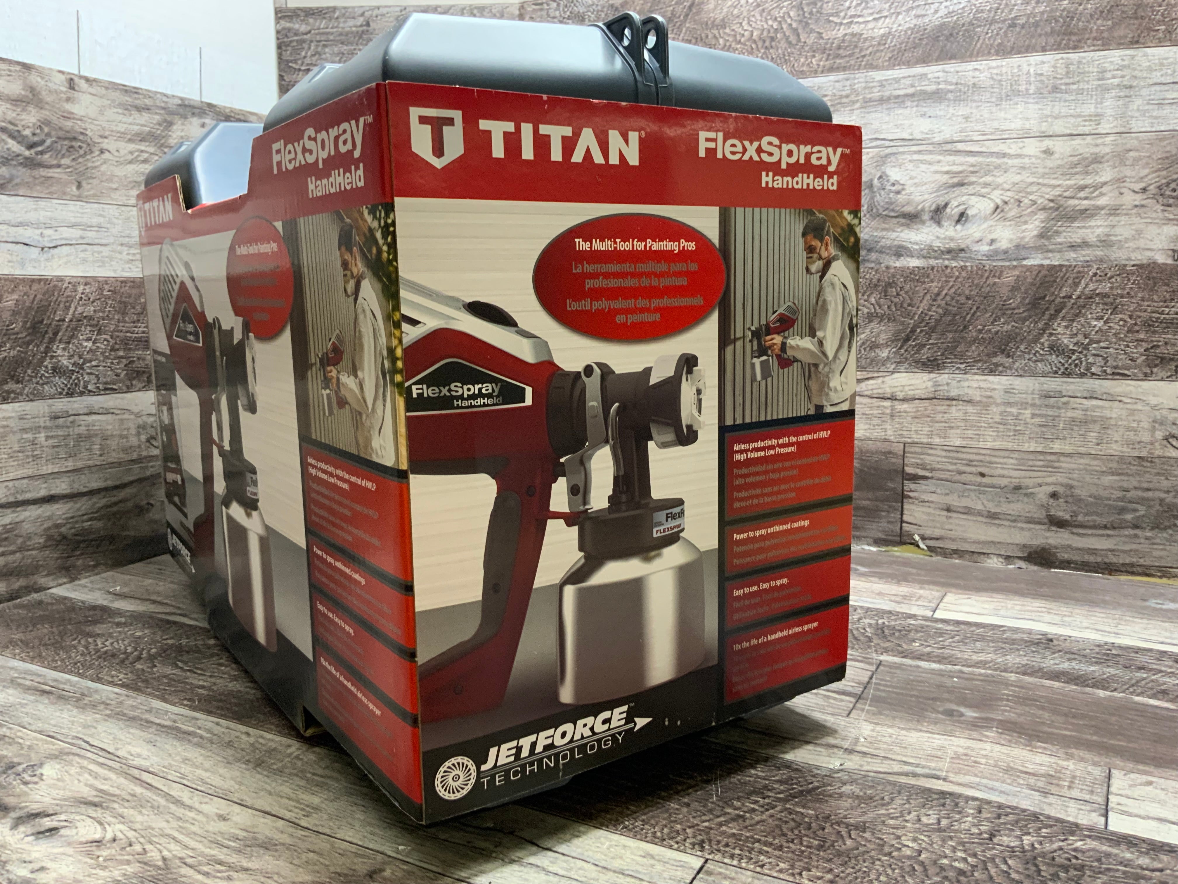 Titan Tool 0524093 FlexSpray Paint Sprayer **Box has damage** (8135670169838)